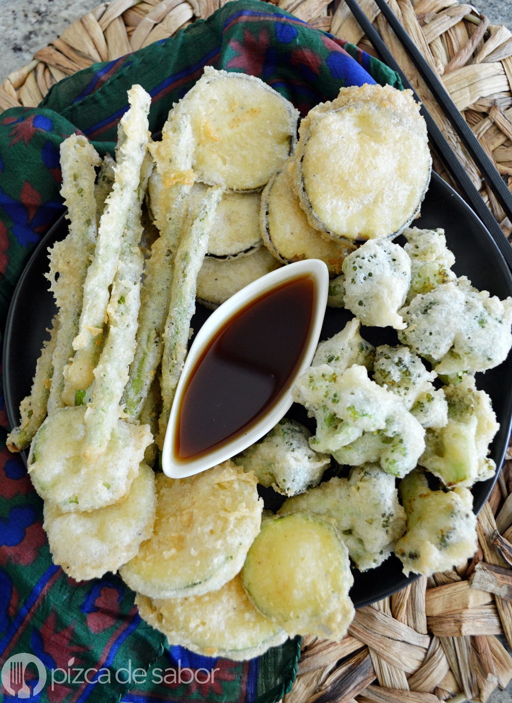 Vegetales Tempura Pizca De Sabor