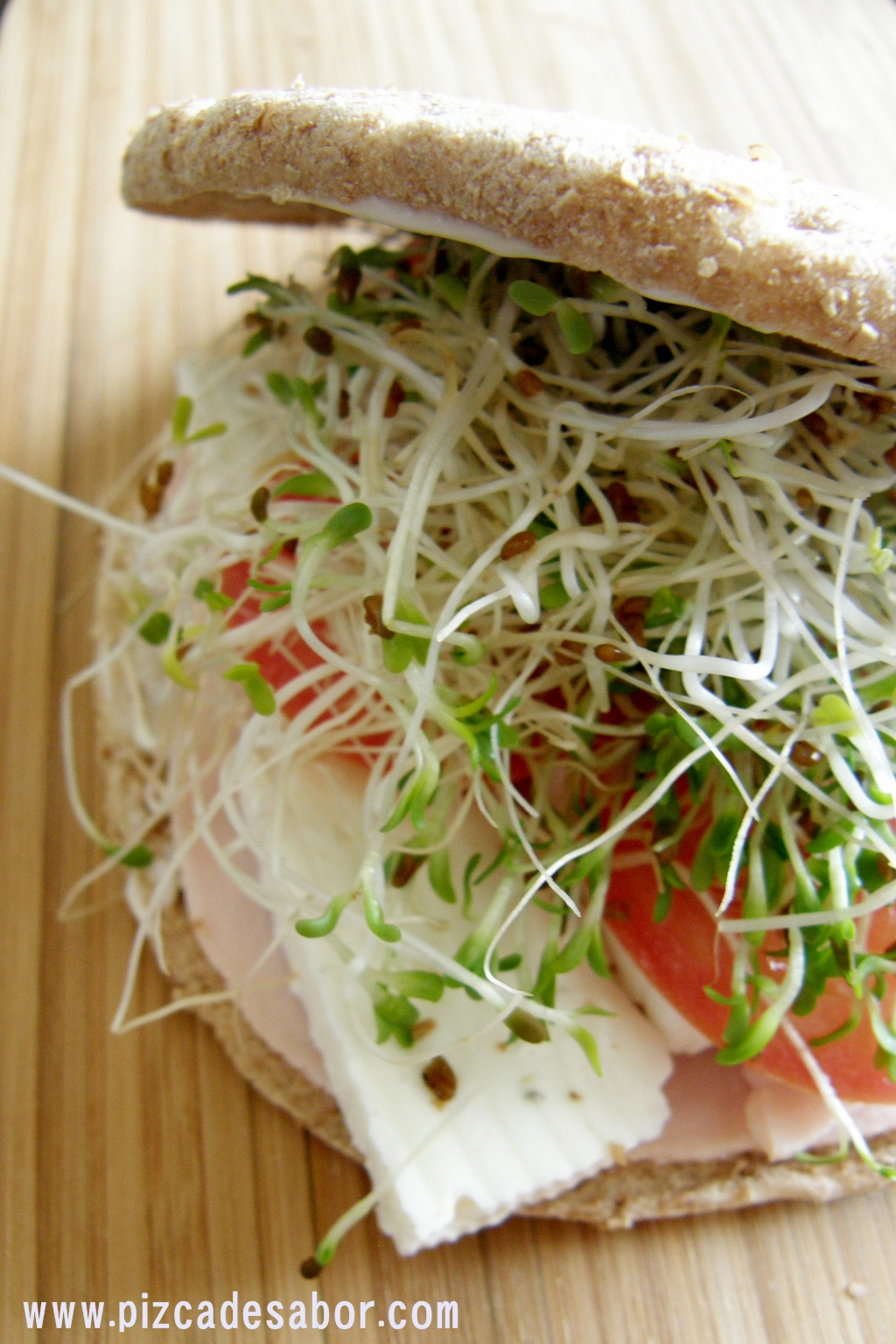 Sándwich saludable - Pizca de Sabor