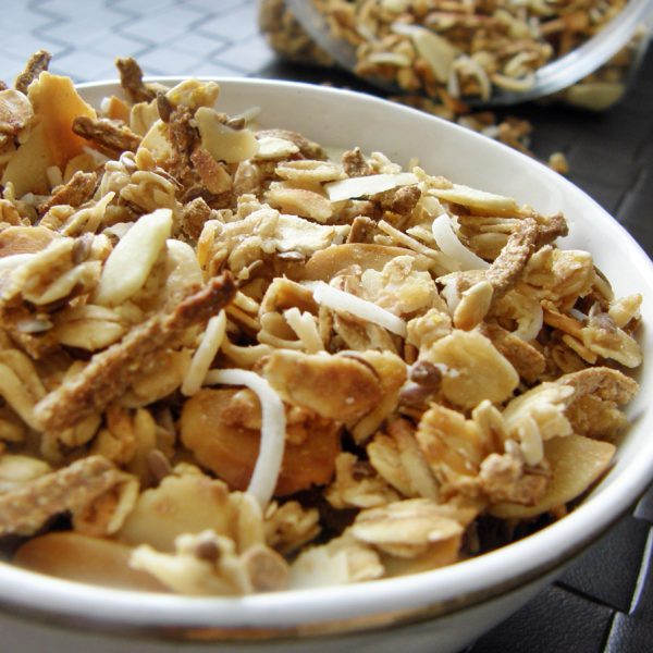 Granola de naranja