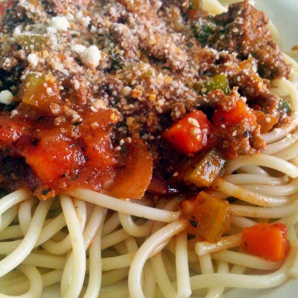 Spaguetti o pasta a la boloñesa / bolognesa