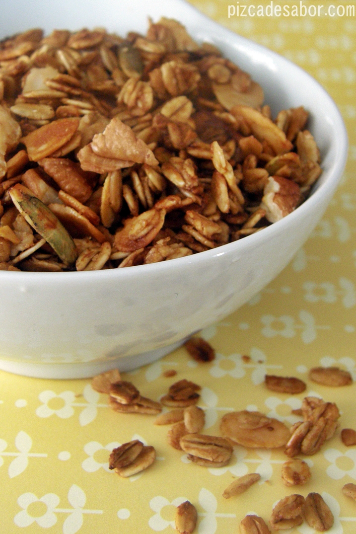 Mi granola favorita Pizca de Sabor