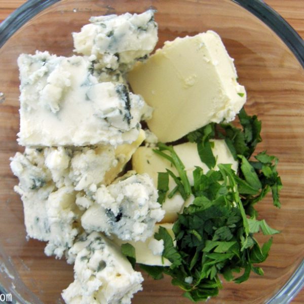 Mantequilla de blue cheese – Pizca de Sabor