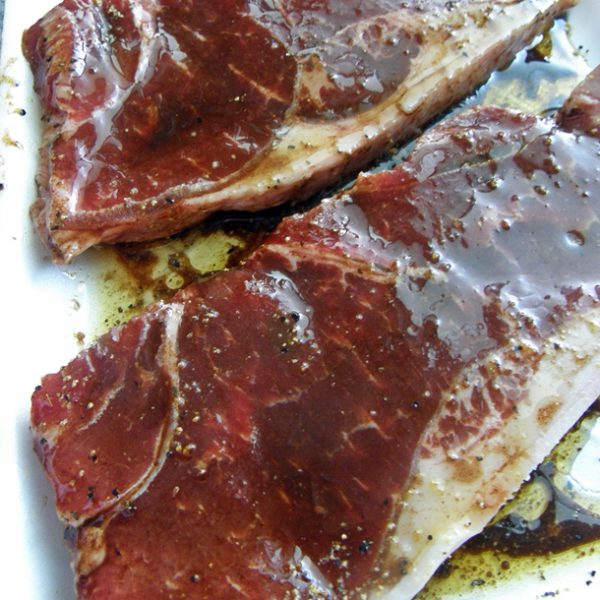 Carne marinada con lemon pepper – Pizca de Sabor