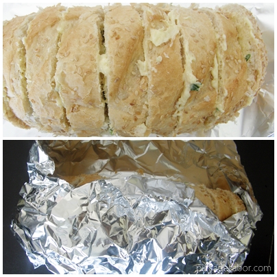 Pan con mantequilla de ajo – Pizca de Sabor