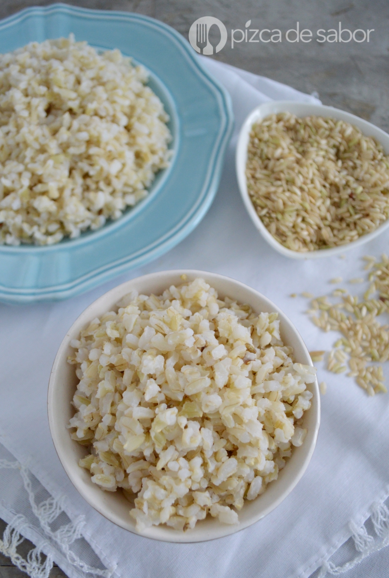 Cómo cocinar arroz integral - Pizca de Sabor