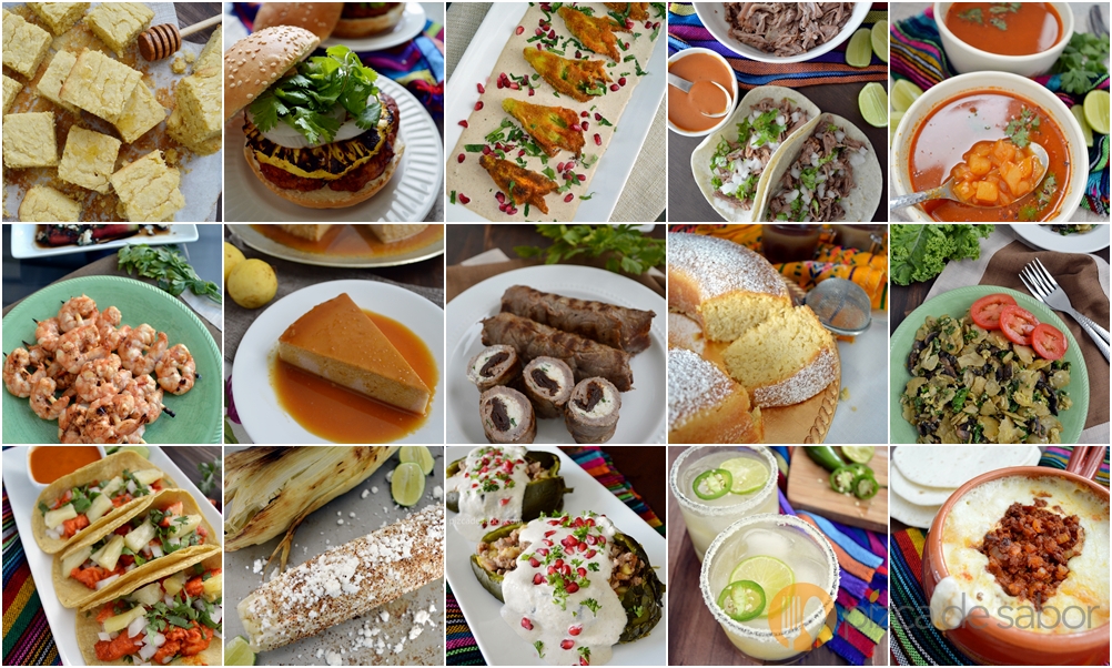 Promo mes mexicano - recetas mexicanas www.pizcadesabor.com