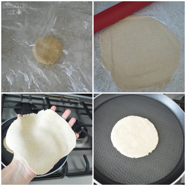 Tortillas de avena + Pizzeta de avena (pizza saludable) Pizca de Sabor