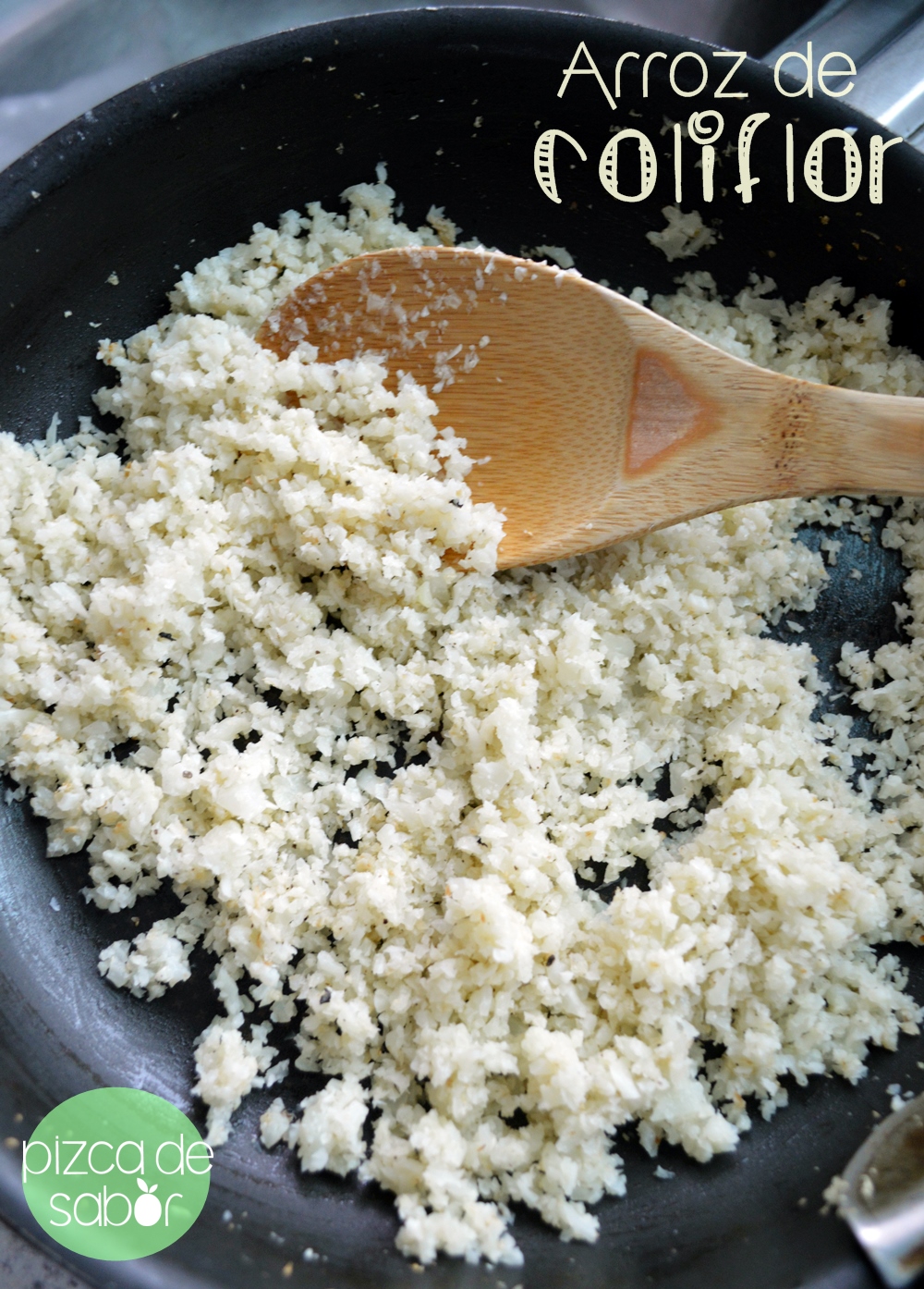 Cómo hacer arroz de coliflor - Pizca de Sabor