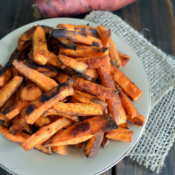 Papas fritas o a la francesa de camote