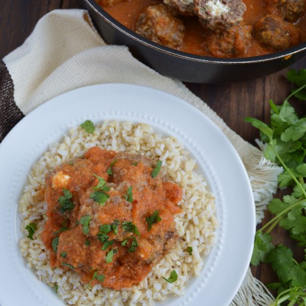 Albóndigas con salsa de tomate y chipotle