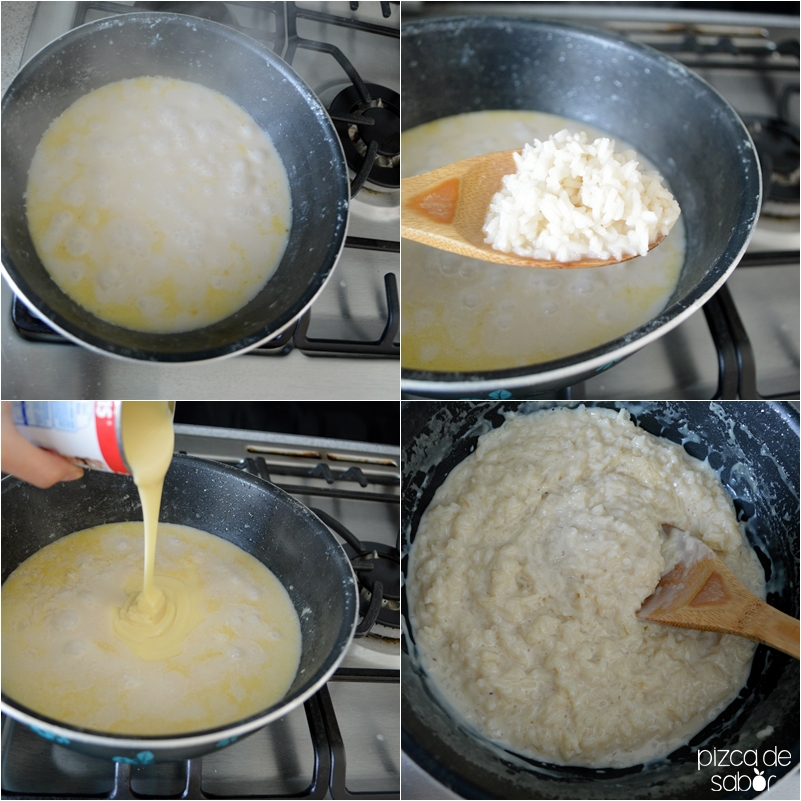 Cómo hacer arroz con leche www.pizcadesabor.com 