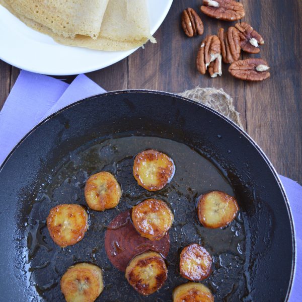 Plátano con miel y canela (listo en 5 minutos)