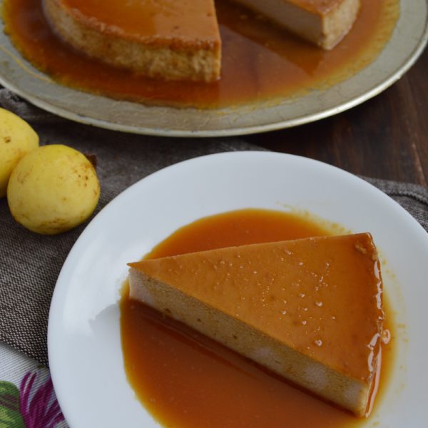 Flan de guayaba