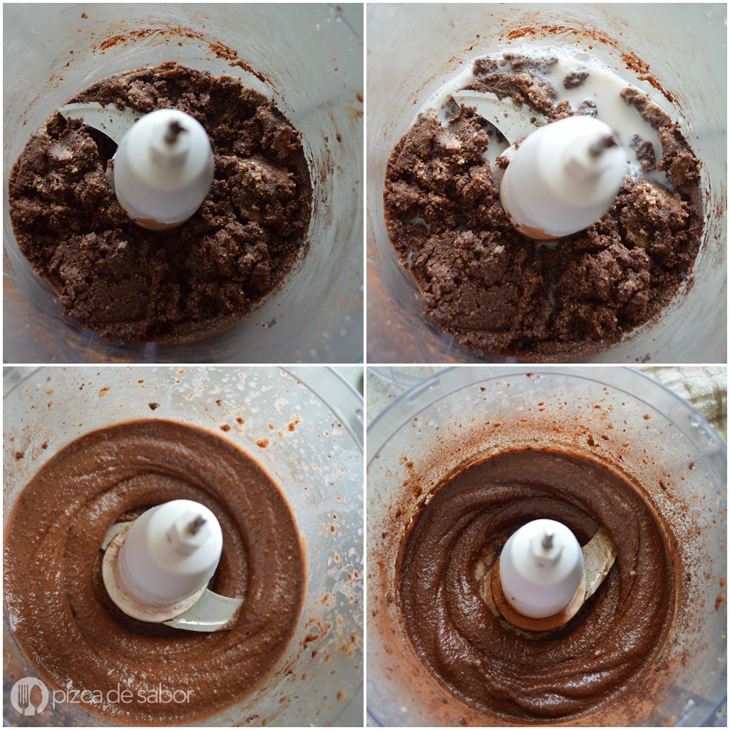 Cómo hacer nutella en casa - versión saludable (paso a paso) www.pizcadesabor.com