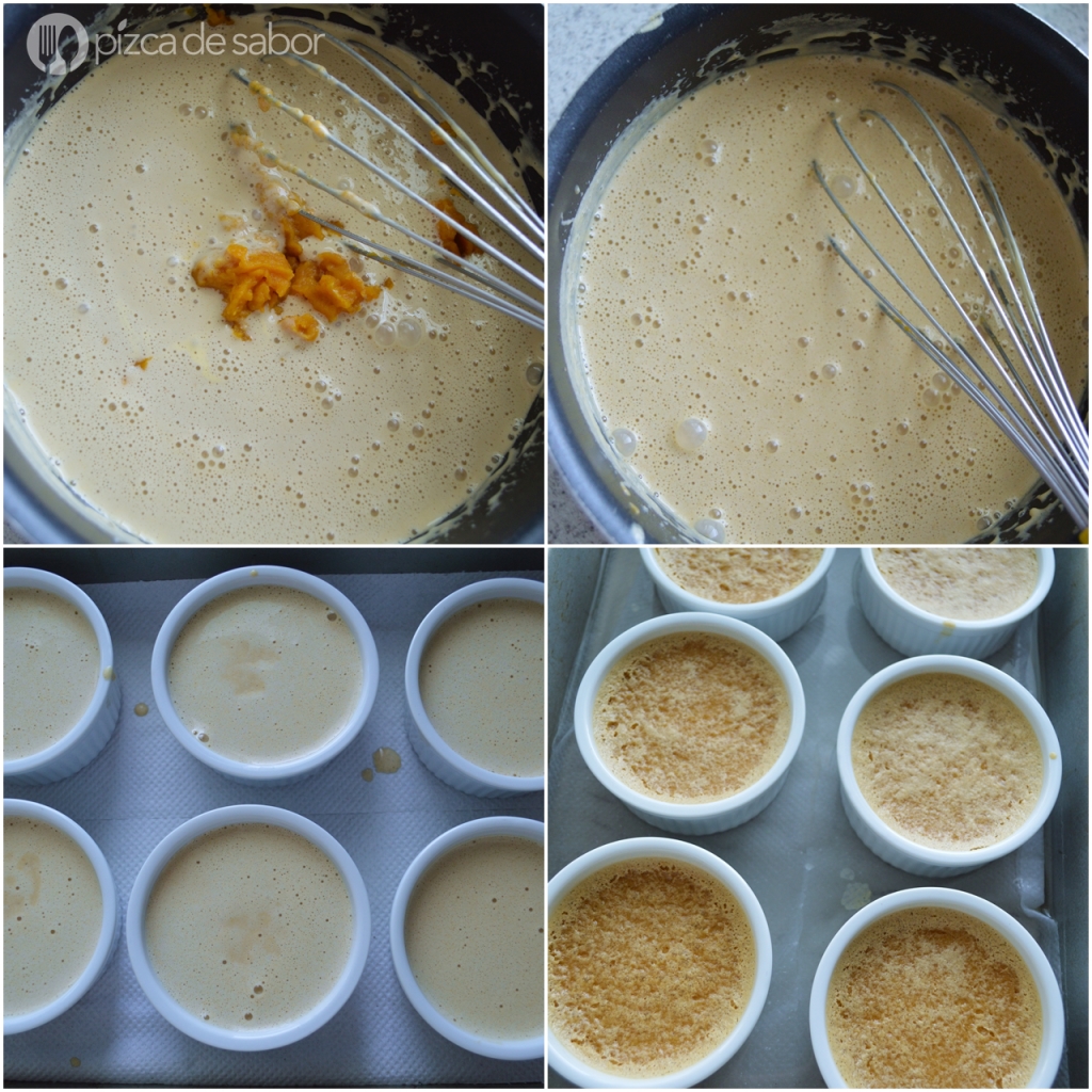 Cómo hacer crème brûlée (con calabaza) www.pizcadesabor.com 