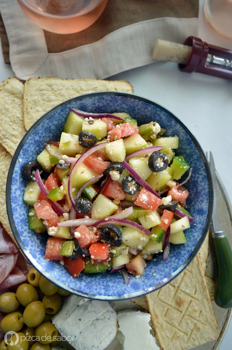 Ensalada Mediterránea - Pizca De Sabor