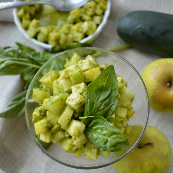 “Ceviche” verde  o ensalada de manzana