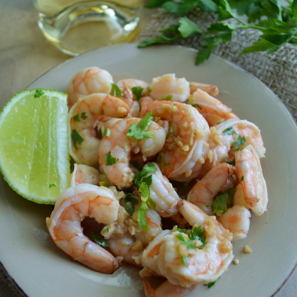Brochetas de camarones con ajo y mantequilla (shrimp scampi) - Pizca de  Sabor