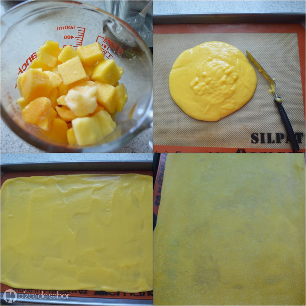 Dulce de mango natural – rollitos o rollups de mango www.pizcadesabor.com