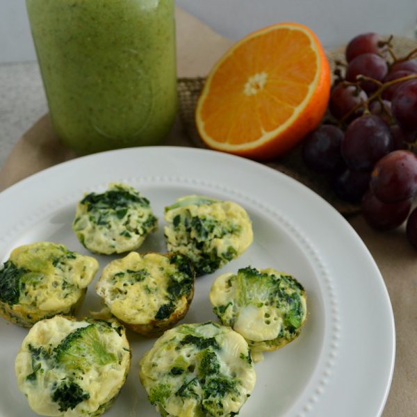 Tortitas de huevo con vegetales