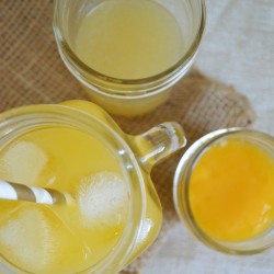 Limonada de mango www.pizcadesabor.com