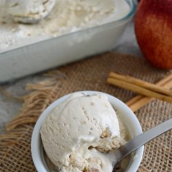 Helado pay de manzana www.pizcadesabor.com