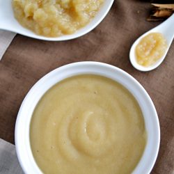 Puré de manzana casero www.pizcadesabor.com