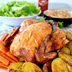 Pollo con salsa de 7 chiles www.pizcadesabor.com