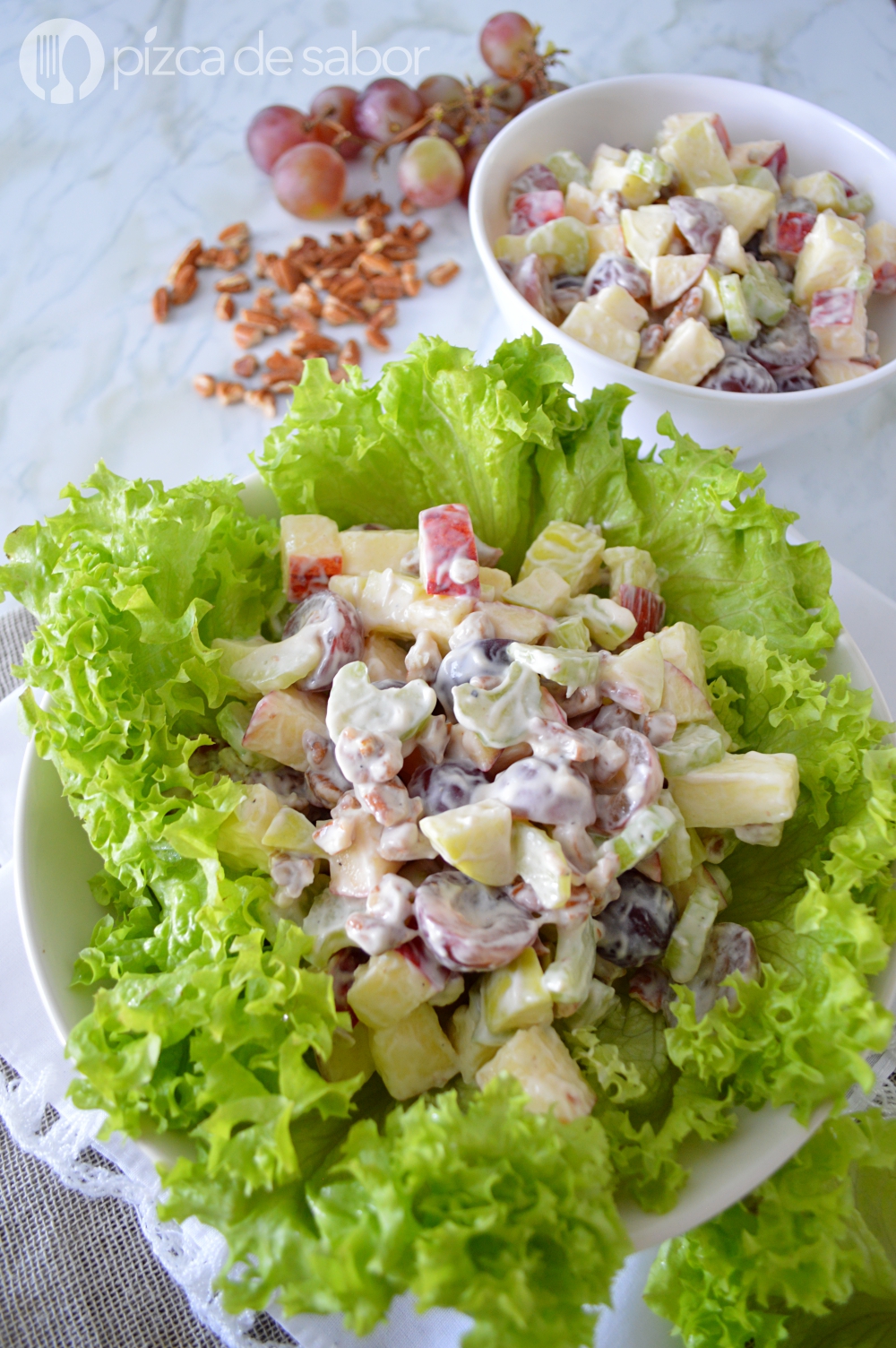 Ensalada waldorf - Pizca de Sabor