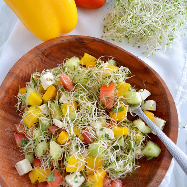 Ensalada de germinado