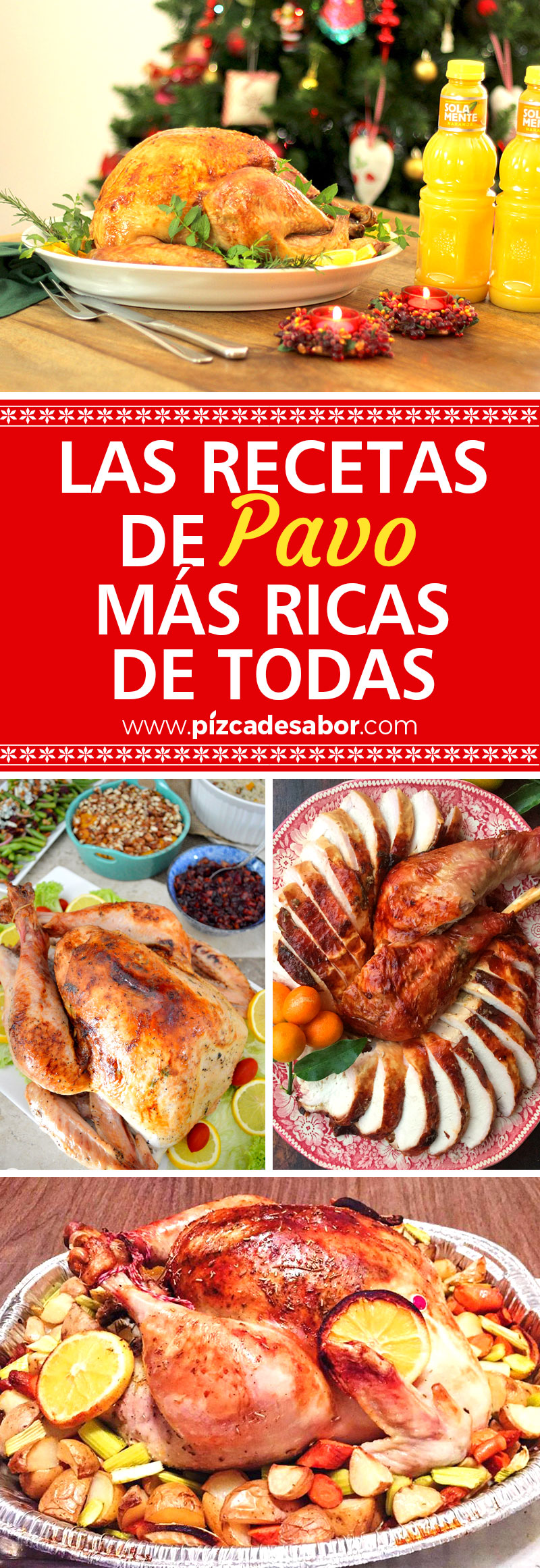 Las mejores recetas de pavo www.pizcadesabor.com