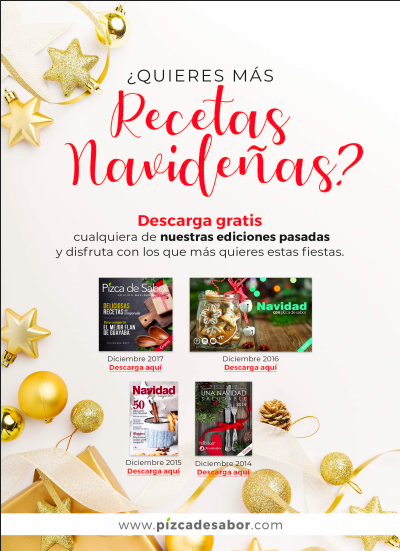 Recetario Navideño Pizca de Sabor 2018 (lleno de recetas navideñas deliciosas y fáciles de preparar) www.pizcadesabor.com 