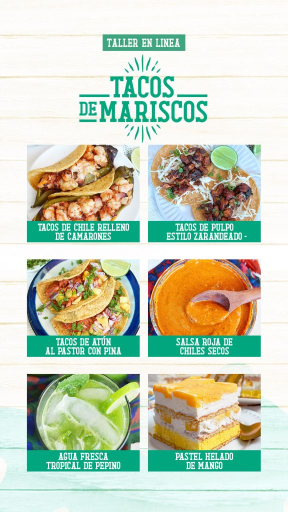 Taller en linea Tacos de Mariscos