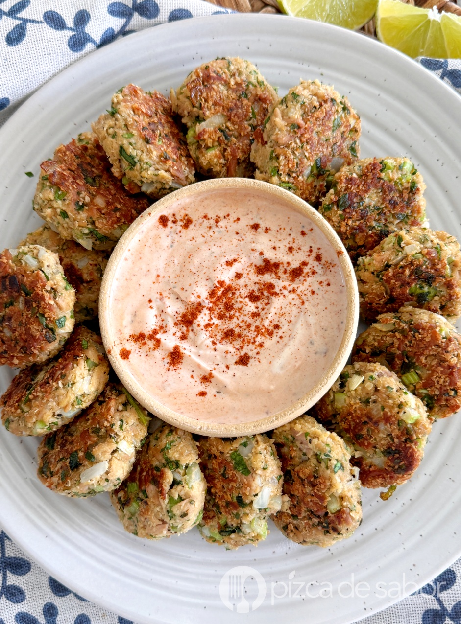Croquetas de atún con avena Pizca de Sabor